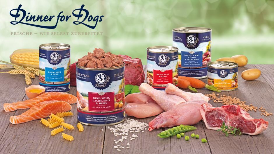 Dinner for Dogs - Neuer Partner